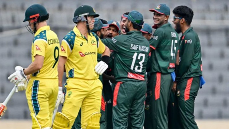 মিরপুরে টাইগারদের ইতিহাস: ২১ বছর পর অস্ট্রেলিয়াকে হারাল বাংলাদেশ