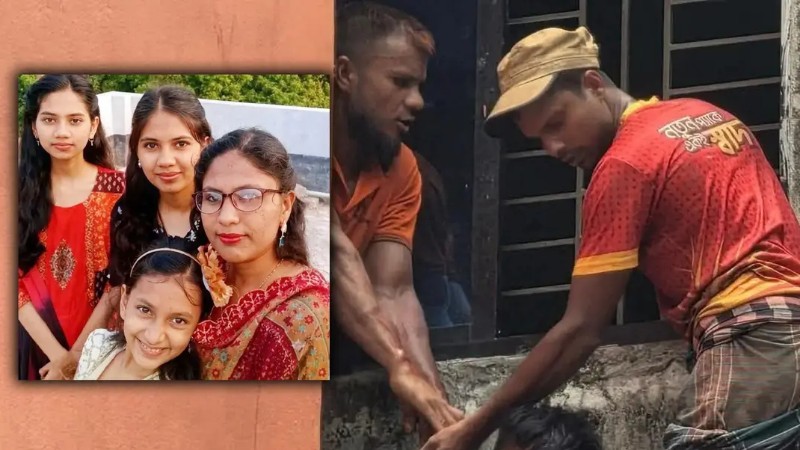রায়পুরে মা ও ৩ মেয়েকে হত্যা: ঘাতক অন্তরের মরদেহ গ্রহণ করতে রাজি হননি পরিবার