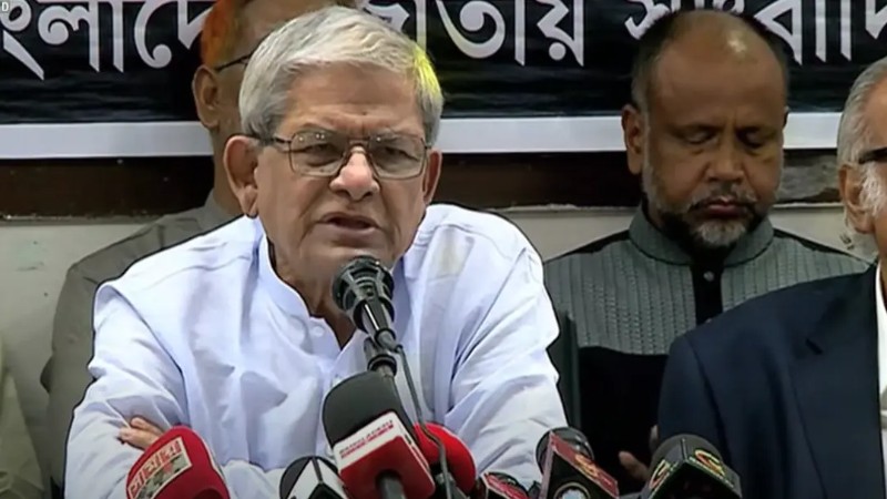 জুলাই সনদ নিয়ে বিরোধী দল জনগণকে বিভ্রান্ত করছে : ফখরুল