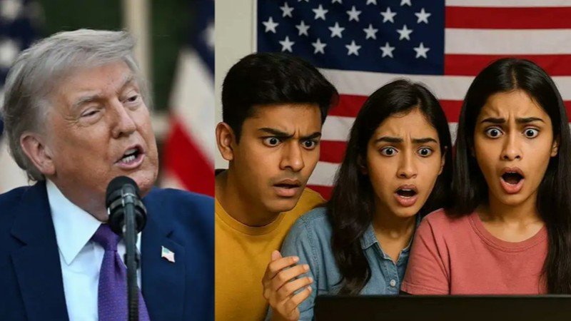 ট্রাম্পের নতুন পরিকল্পনা: ধাক্কা খেতে পারেন যুক্তরাষ্ট্রে পড়তে যাওয়া ভারতীয় শিক্ষার্থীরা