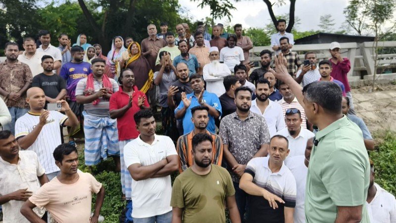 ঢাকা-১৮আসনে এমপি এসএম জাহাঙ্গীর হোসেন তুরাগ-বালু রক্ষায় সরেজমিন পরিদর্শন, নদীর সীমানা পুনর্নির্ধারণ ও দূষণমুক্তির দাবি