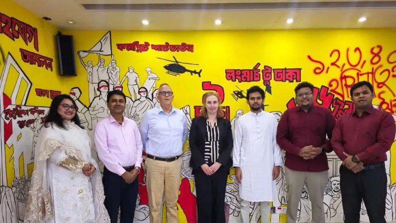 আইআরআইর সঙ্গে এনসিপির জাতীয় সমীক্ষা প্রতিবেদন বিনিময়