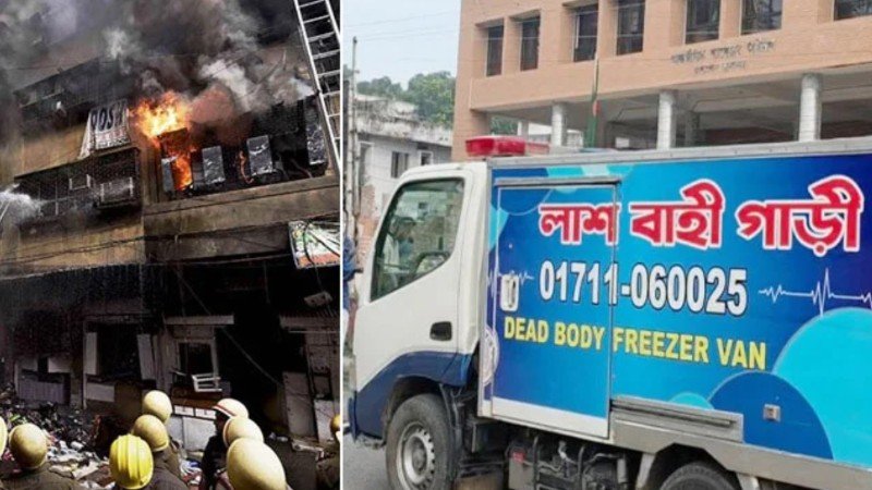 কলকাতার হোটেলে অগ্নিকাণ্ড: দেশে ফিরল ৬ বাংলাদেশির মরদেহ