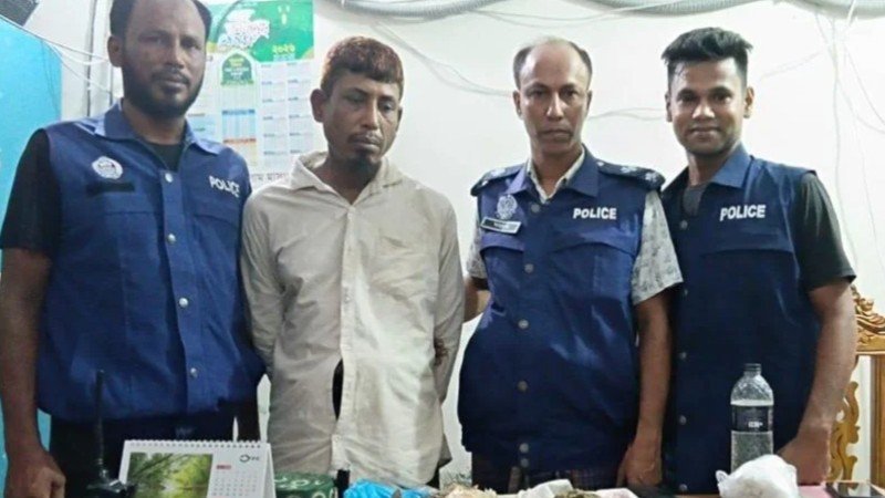 মাদকসহ শ্রমিকদল নেতা গ্রেপ্তার